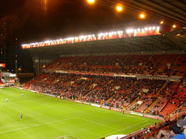 The West Stand During the Match